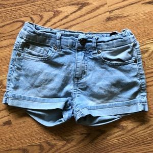 DKNY Girls Hipster Jean Shorts